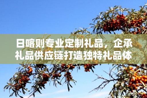 日喀则专业定制礼品，企承礼品供应链打造独特礼品体验